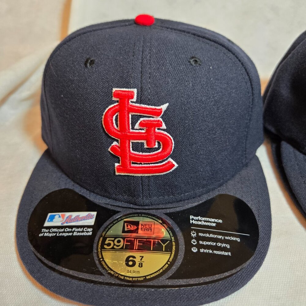 St. Louis Cardinals NewEra On-Field Authentic 59FIFTY Fitted Hat ALL SIZES - Picture 3 of 9